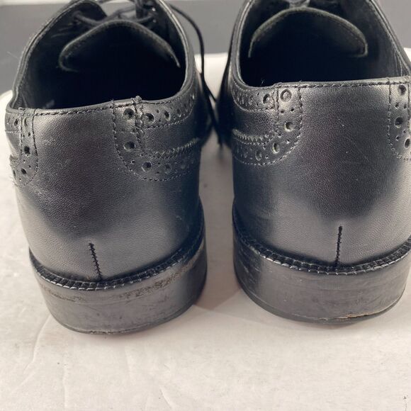 Cole Haan Men\'s Williams Wingtip Oxford Black Leather Lace Up Shoes Size 9.5 M main image 6